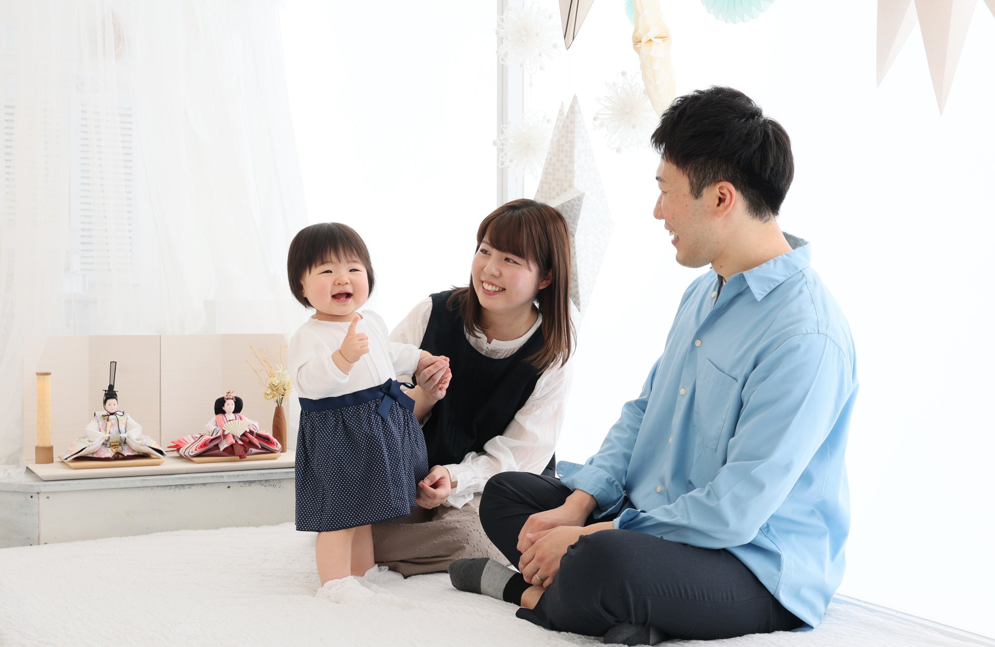 中秋の名月　イベント　家族